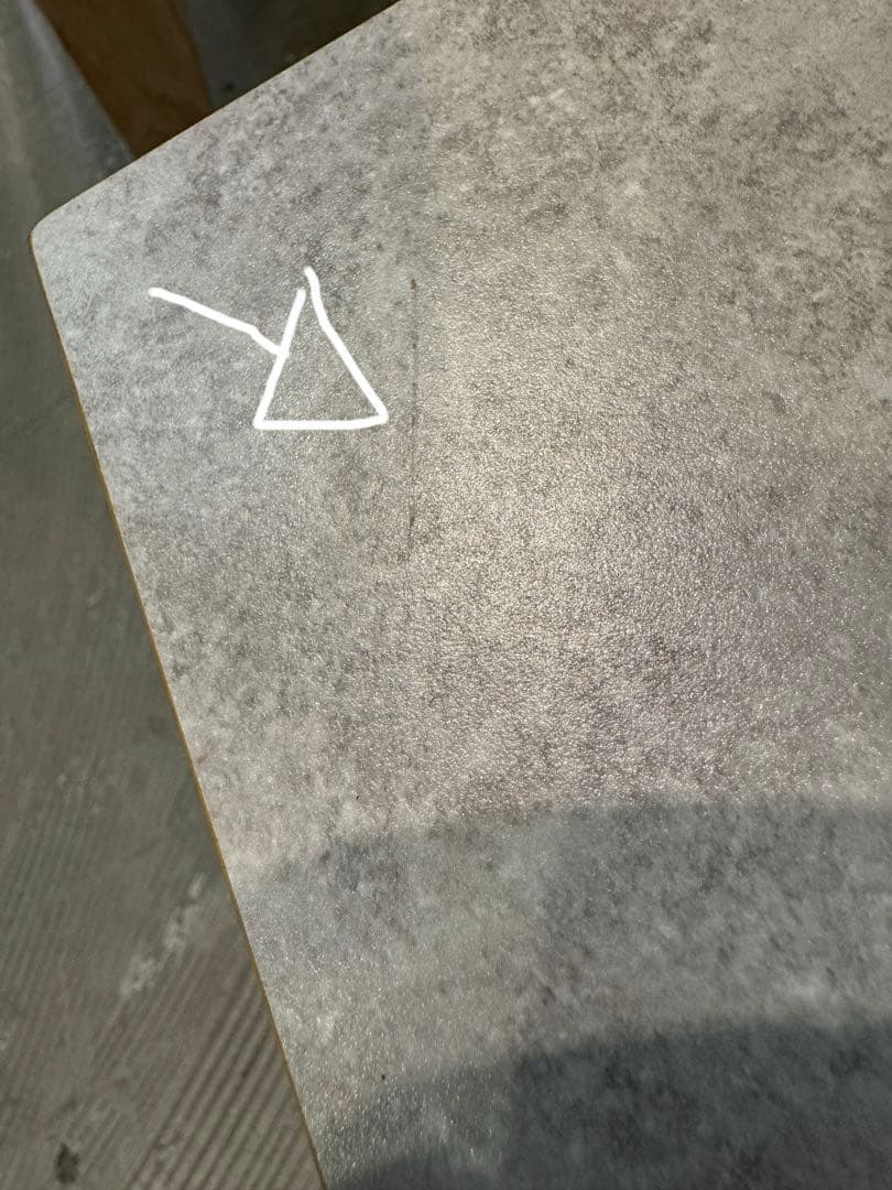 フラットヒーターコタツ　KT-304NA 大理石調　天板