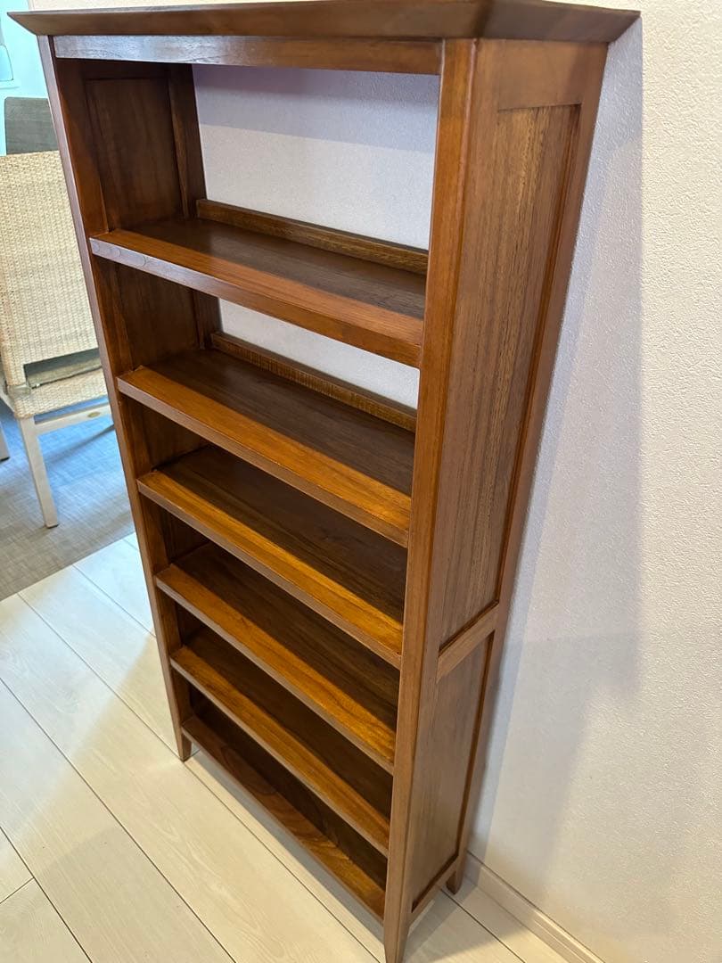 k*k様 ミッドセンチュリー　ビンテージ　チーク無垢 ウッドシェルフ