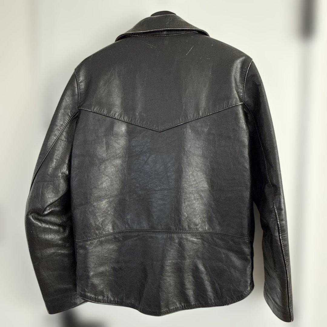Lewis Leathers ライダースジャケット ルイス羽無し　80年代　38