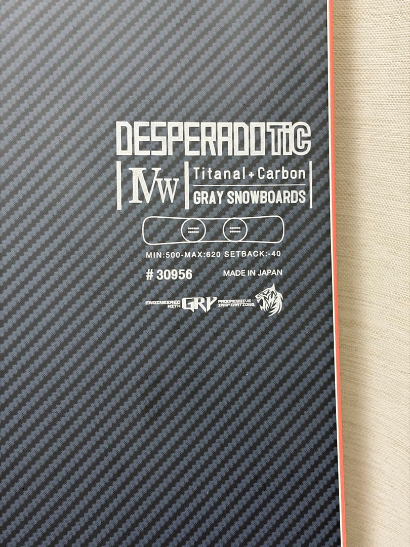 GRAY DESPERADO TIC IVw 161 デスペラード