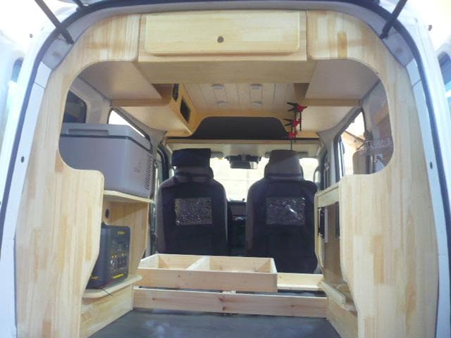 車中泊仕様・キャンピングカー　お好きなデザインで製作しますっ！