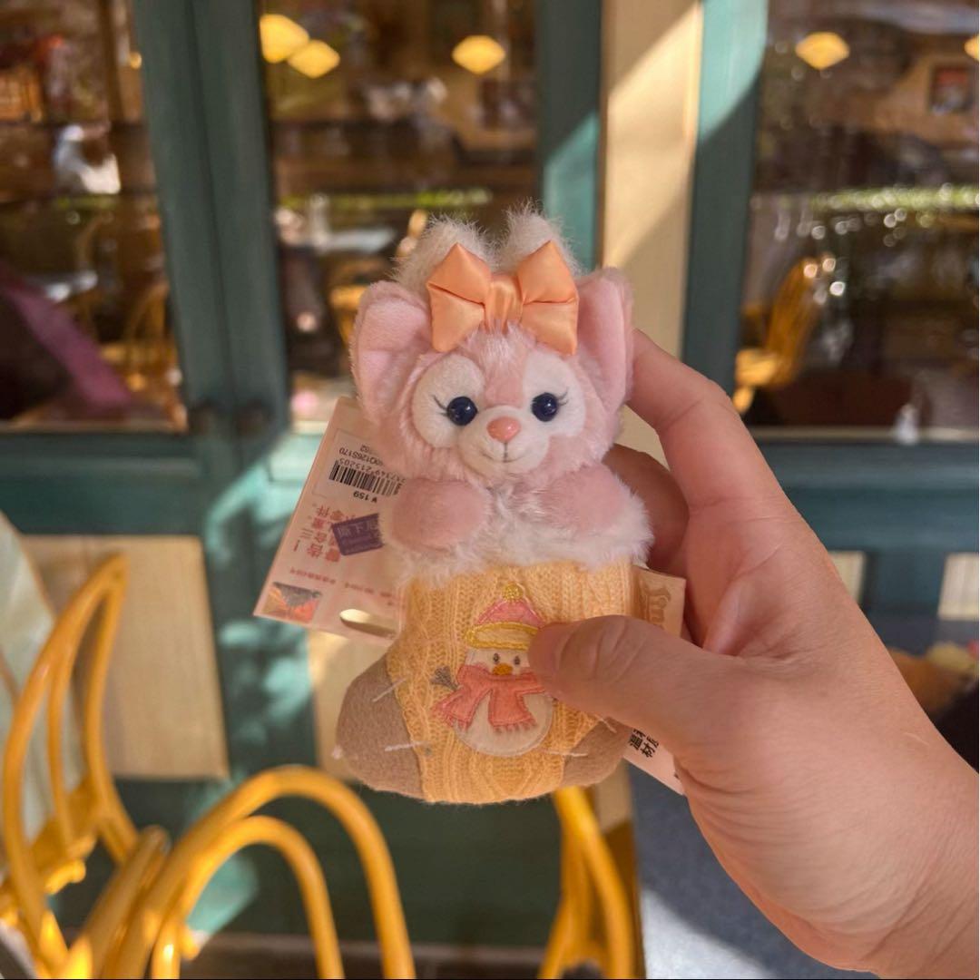 ダッフィー　リーナベル　クリスマスキーホルダー上海ディズニー