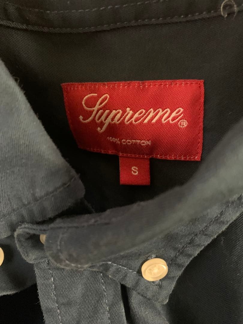 トップス Supreme Small Box Shirt \"Navy\" (22SS)