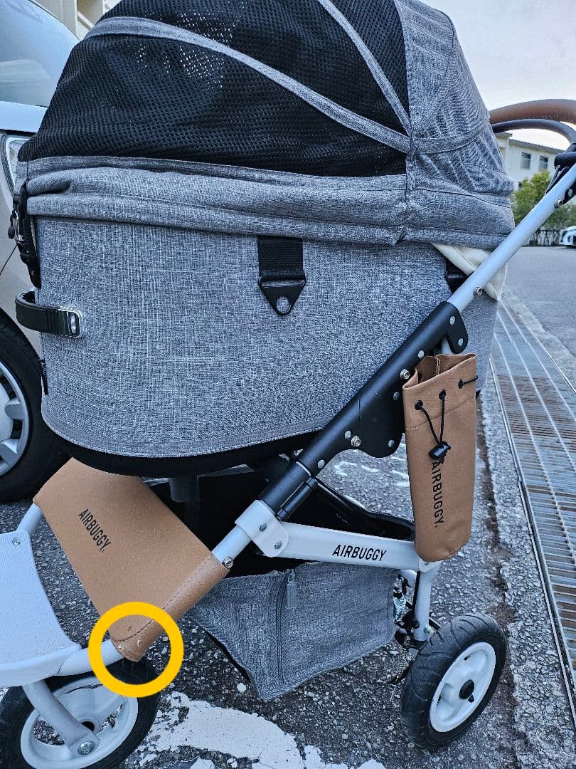 こ*麦様 ■AIRBUGGY■ドーム3 ラージサイズ(正規レインカバー付)