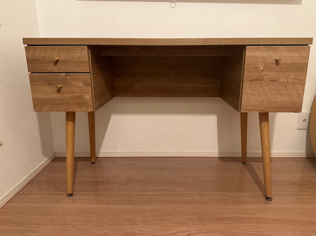 【傷なし美品/3月初旬迄の出品】LOWYA 日本製 ドレッサーデスク