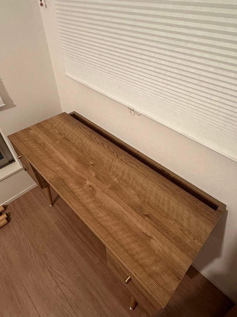 【傷なし美品/3月初旬迄の出品】LOWYA 日本製 ドレッサーデスク