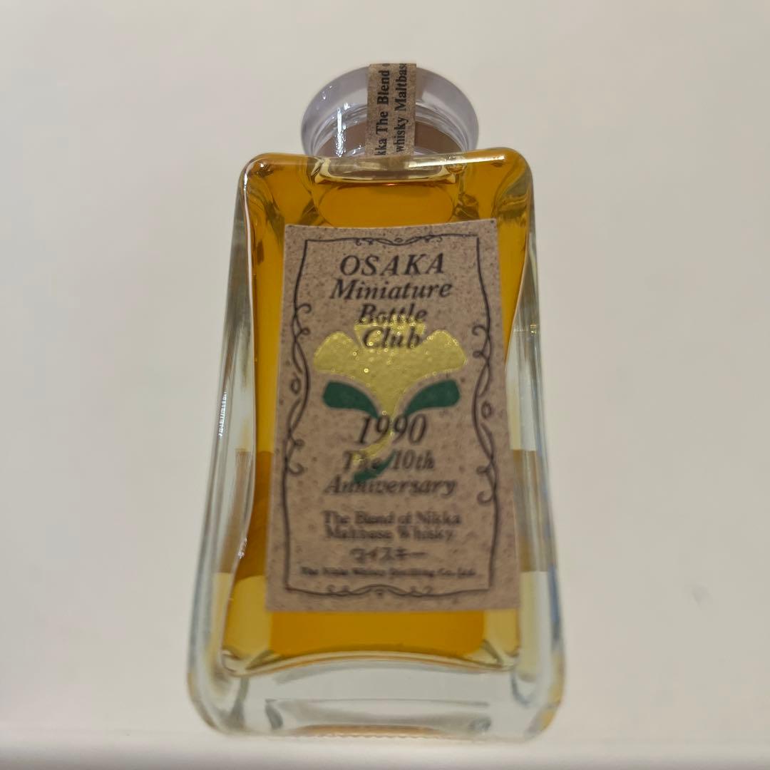 超貴重　The Blend of NIKKA 大阪ミニチュアボトルクラブ10周年