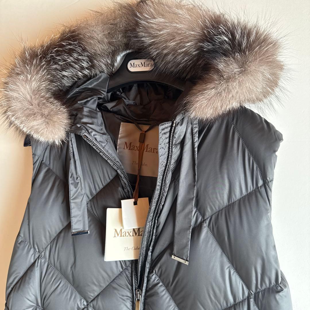 【Max Mara The Cube】TREGIL テクニカルキャンパスジレ新品