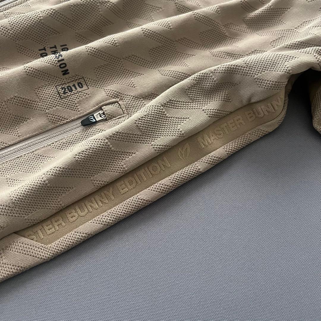 マスターバニー　パーリーゲイツ　セットアップ　千鳥柄　メンズ　ジャケット　パンツ