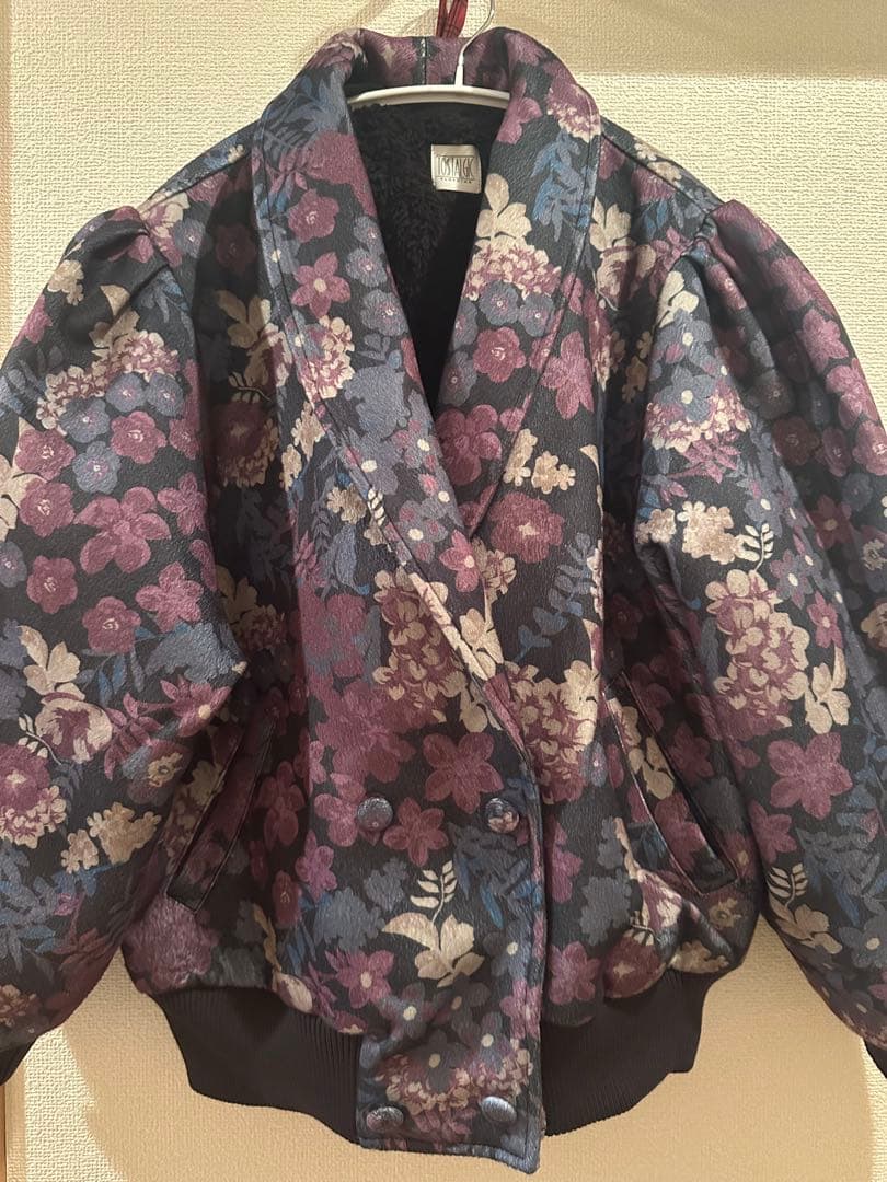 最終＊tostalgic clothing 2way floral jacket