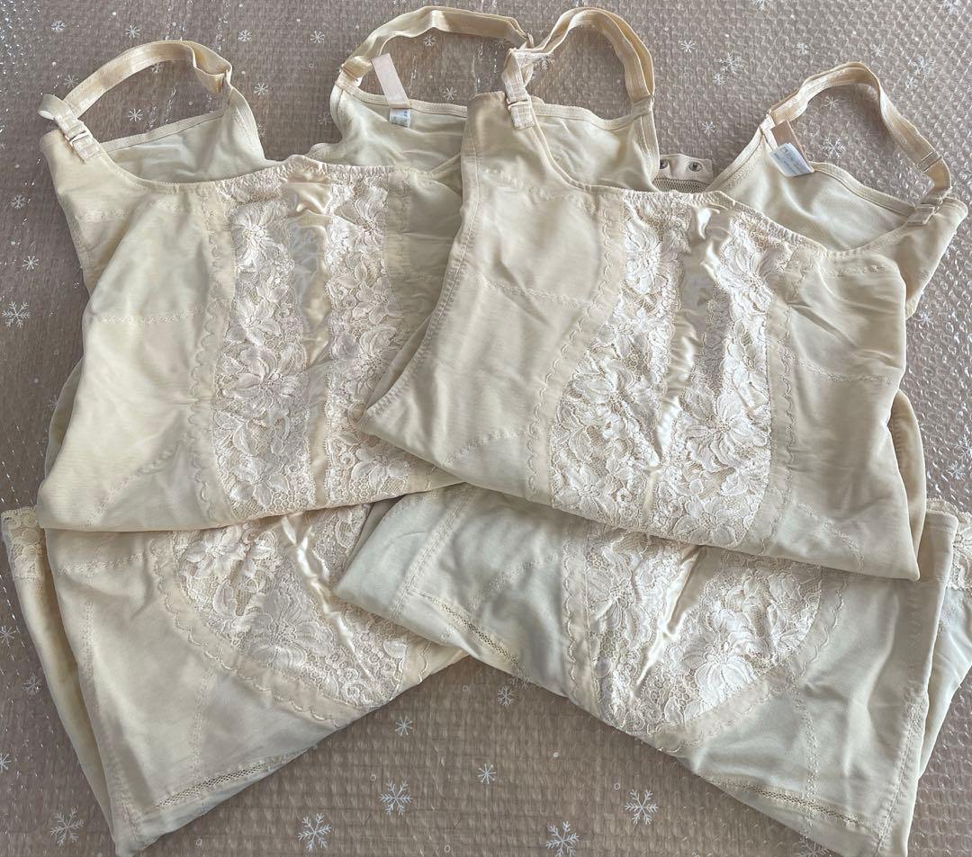 サミットインターナショナル補正下着2点セット　スーツ　90ロング　ガードル　82