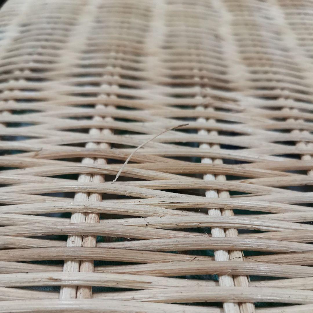 新品美品★籐・ラタン製★トランク風カバン★レトロ・アンティーク★希少品