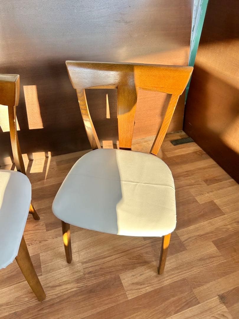 717 飛騨家具 シラカワ ダイニングチェア2脚 北欧 ナチュラル　セット　美品