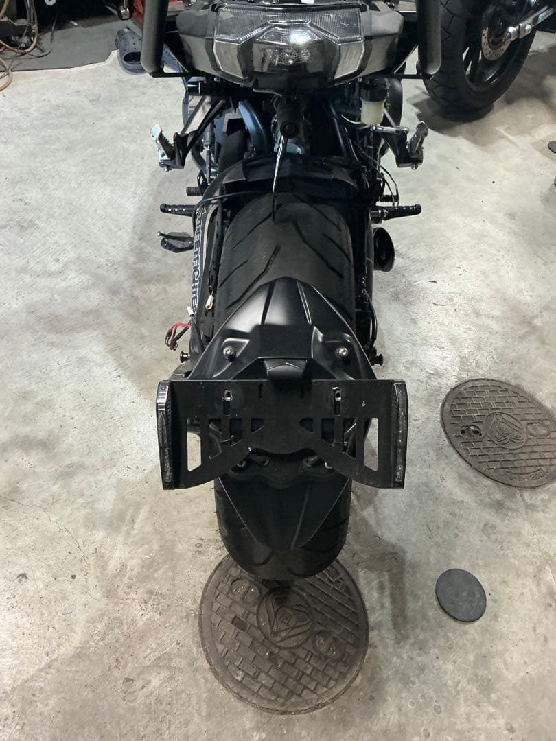 ファニーズカスタムサービス スプラッシュガード MT-09/XSR900 用