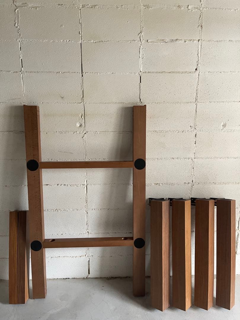 美品　御影石 × ウォールナット　ダイニングテーブル　ソングドリーム　160