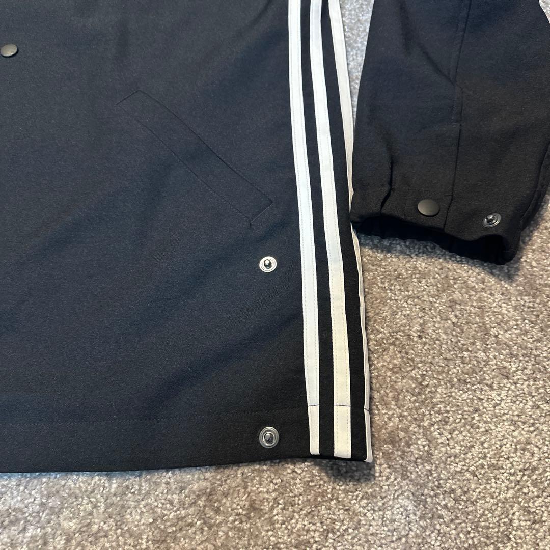 Y-3 ブラック コート ストライプデザイン