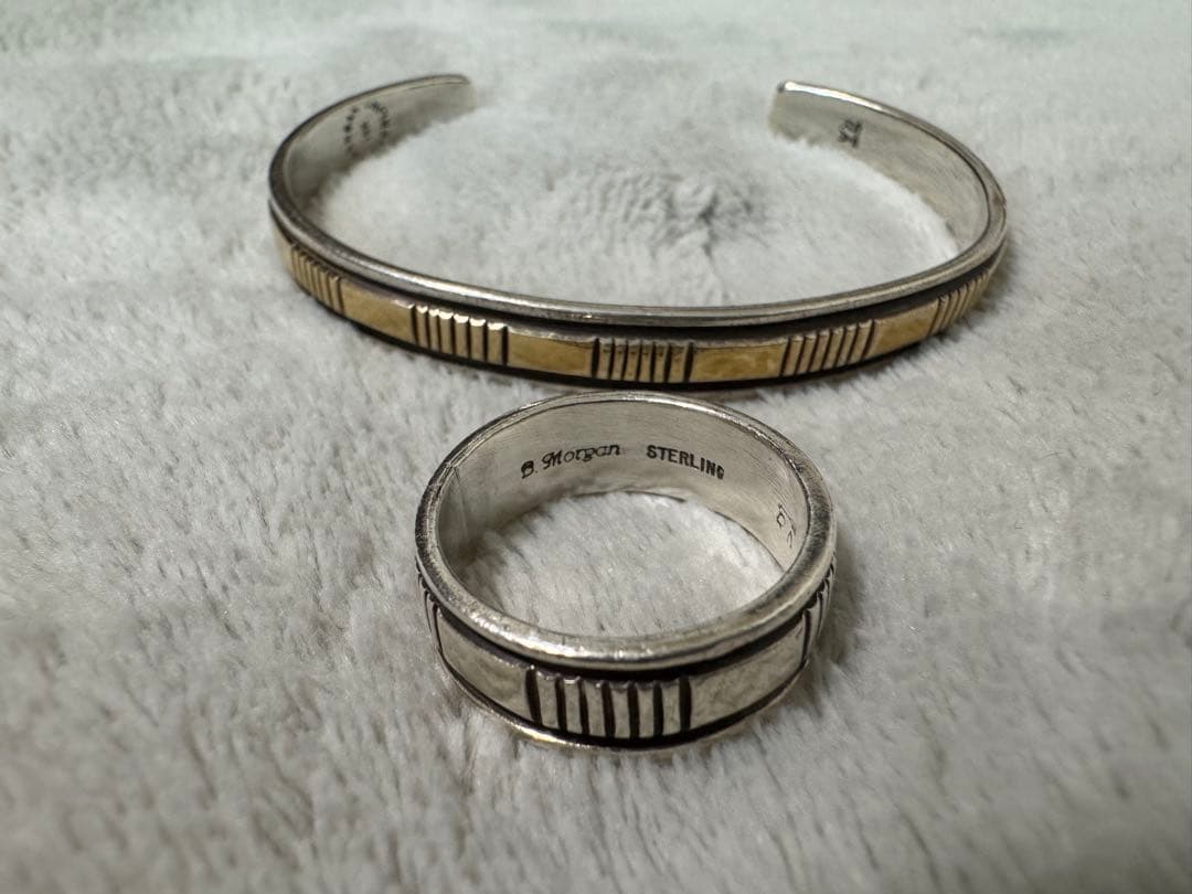 B. Mountain 14k×シルバーバングル＆シルバーリング