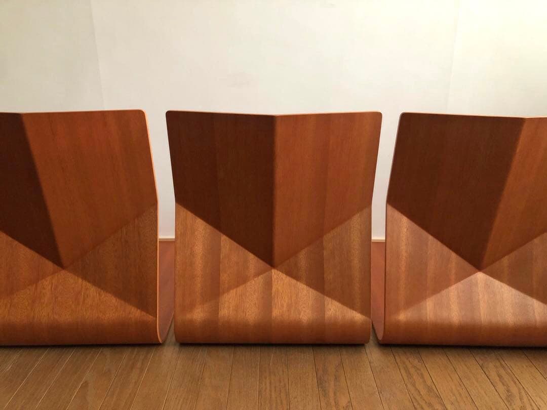 天童木工 プライウッド 座椅子 3脚セット 民芸 ジャパニーズモダン 古民家