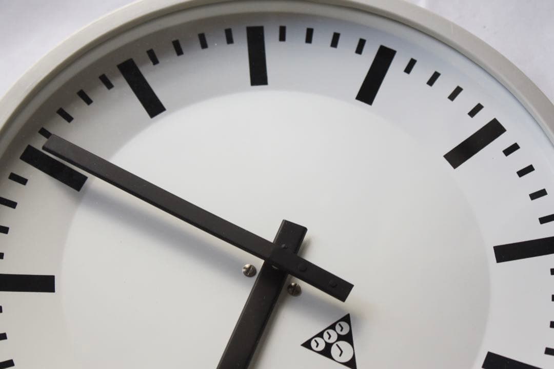 希少！PRAGOTRON パラゴトロン　30cm 時計 インダストリアル 北欧