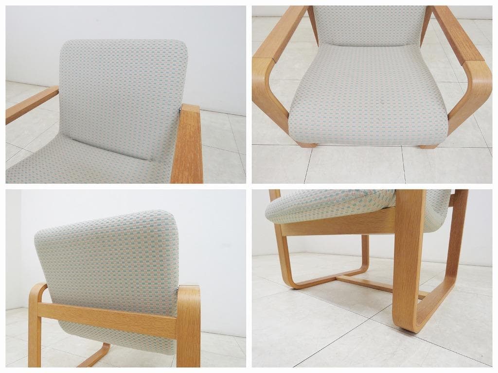 天童木工 松村勝男 イージーチェア ジャパニーズモダン シングルソファ ②