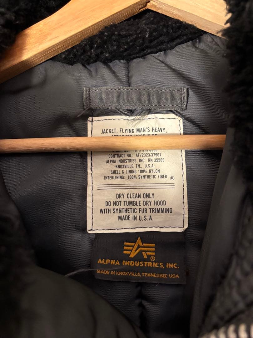 ALPHA INDUSTRIES N-2Bジャケット Mサイズ