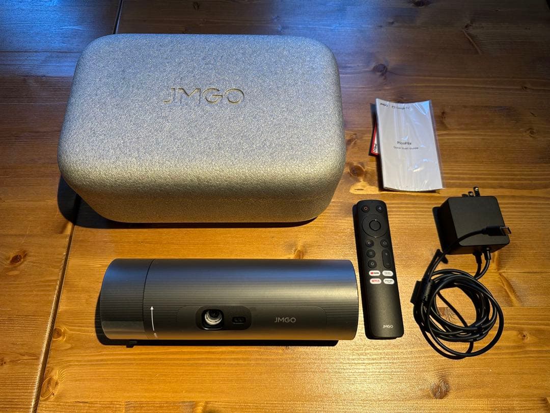 JMGO PicoFlixモバイルプロジェクター 本体 専用ケース付き