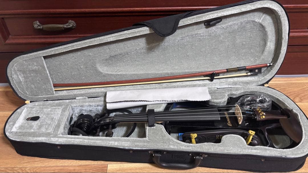 【美品】ENNBOM サイレントバイオリン HVPV-30 ブラック