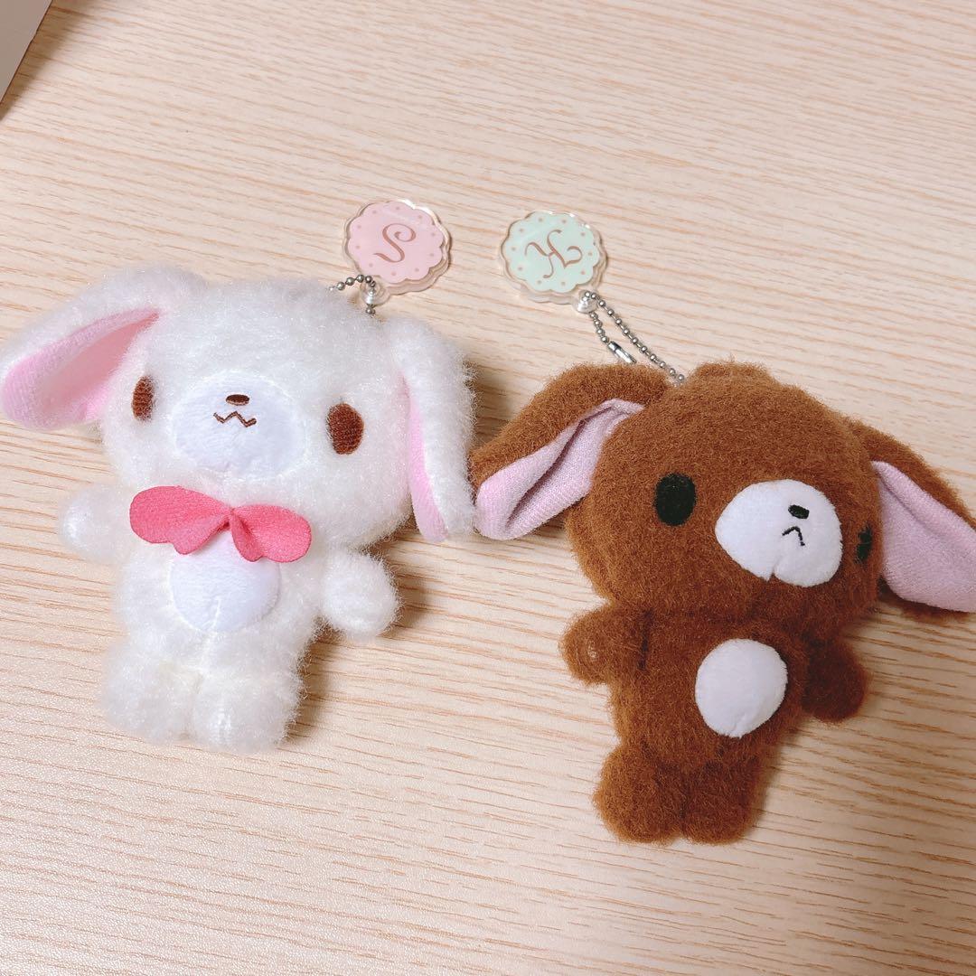 シュガーバニーズ サンリオ くろうさ しろうさ 思い出の平成デザイン ぬいぐるみ