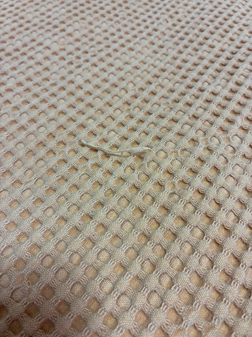 美管理spa 黄土色ブランケット 大判サイズ160×220cm