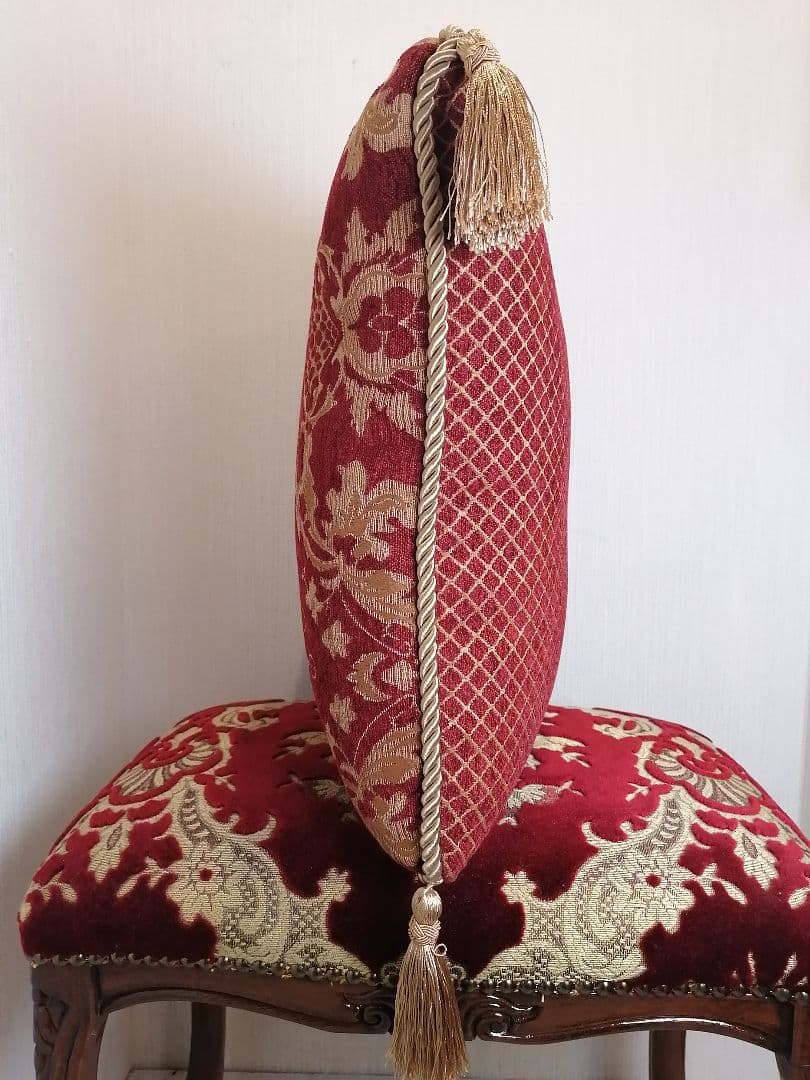 i■ 【 新品 】人気 ジェニファー テイラー クッション レッド プリンセス