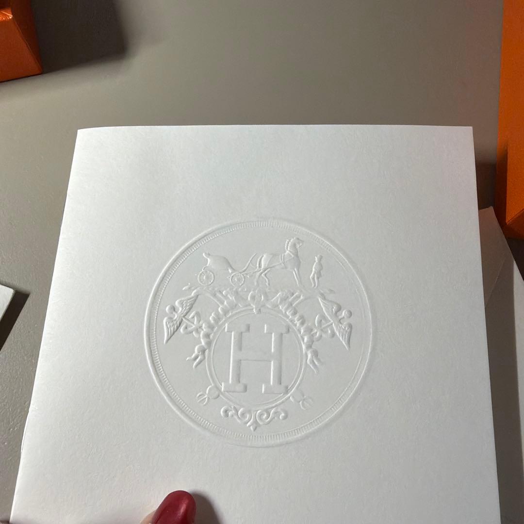 HERMES シルバー リング オズモズ57サイズ