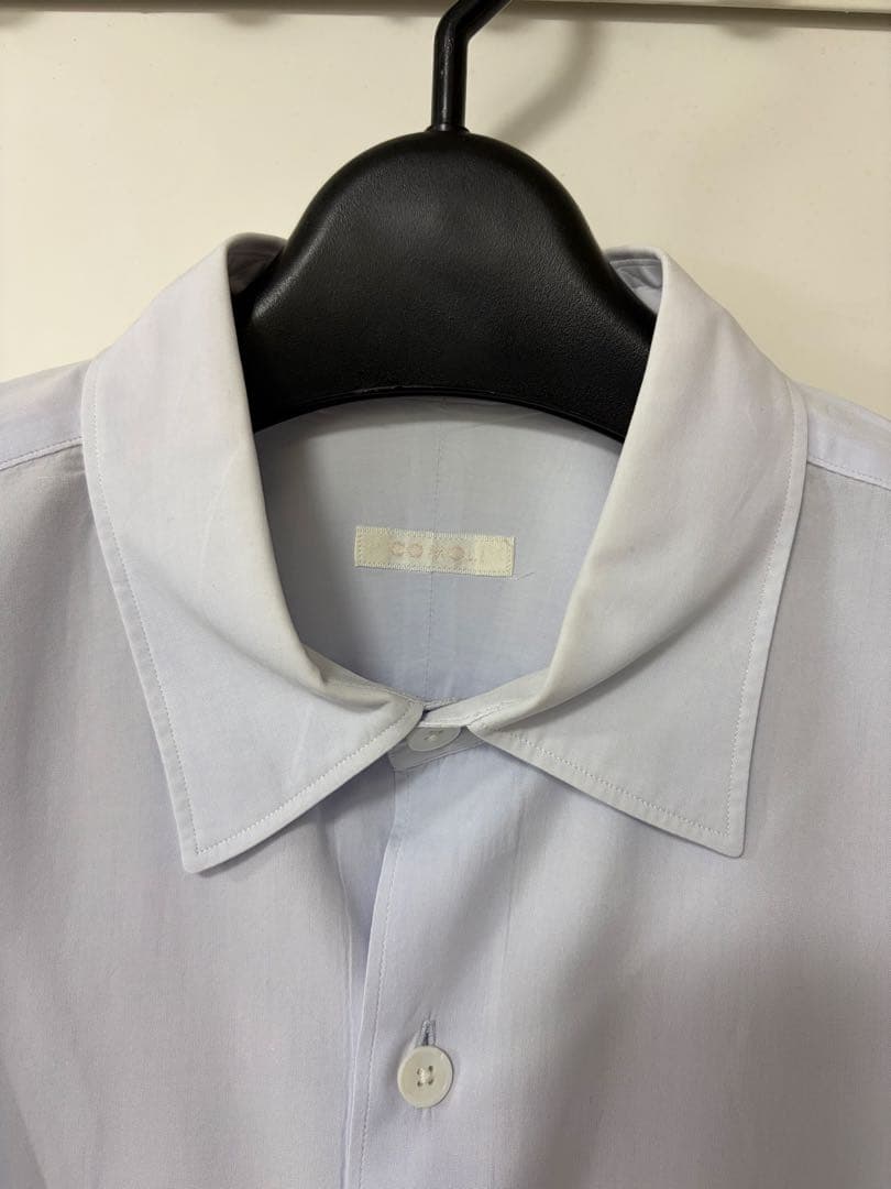 【希少】コモリシャツ　18aw限定sax