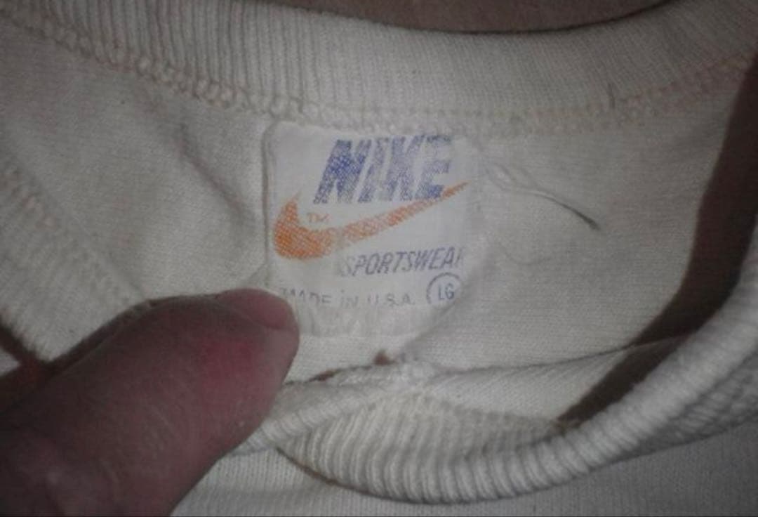 ド*ム様 ☆70's ビンテージ ★ NIKE ナイキ ゴツナイキ 染み込み プ