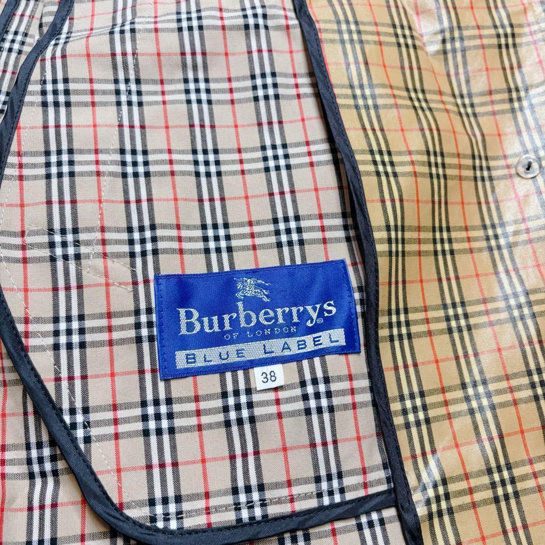 超希少　極美品　バーバリー ステンカラーコート　レインコート　ノバチェック　総柄