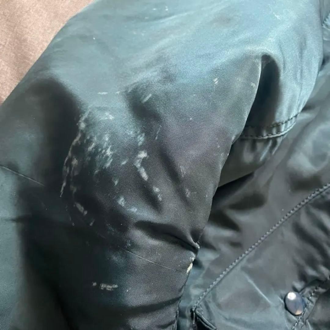 80's90's ミリタリー フライトジャケット MA-1 ネイビー アメリカ製