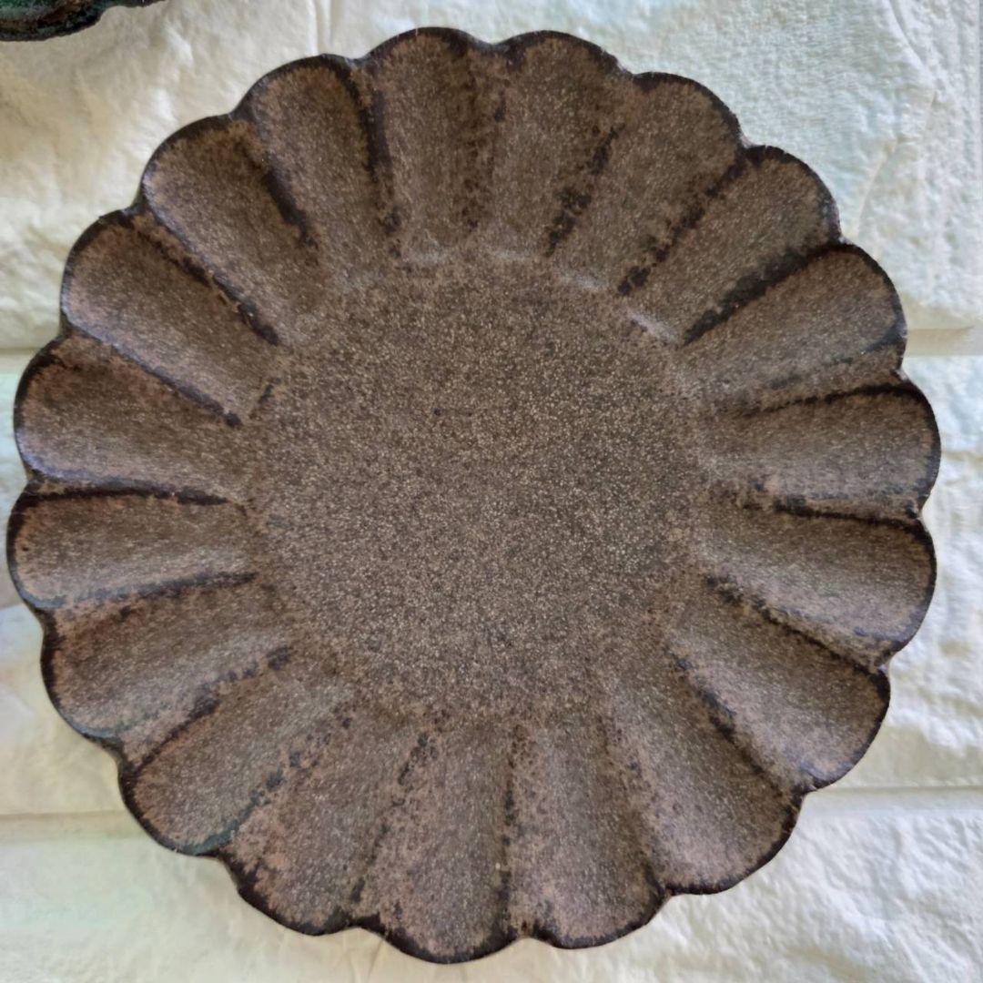 小澤基晴＊輪花＊4寸＊12cm＊小皿＊3枚セット【未使用】