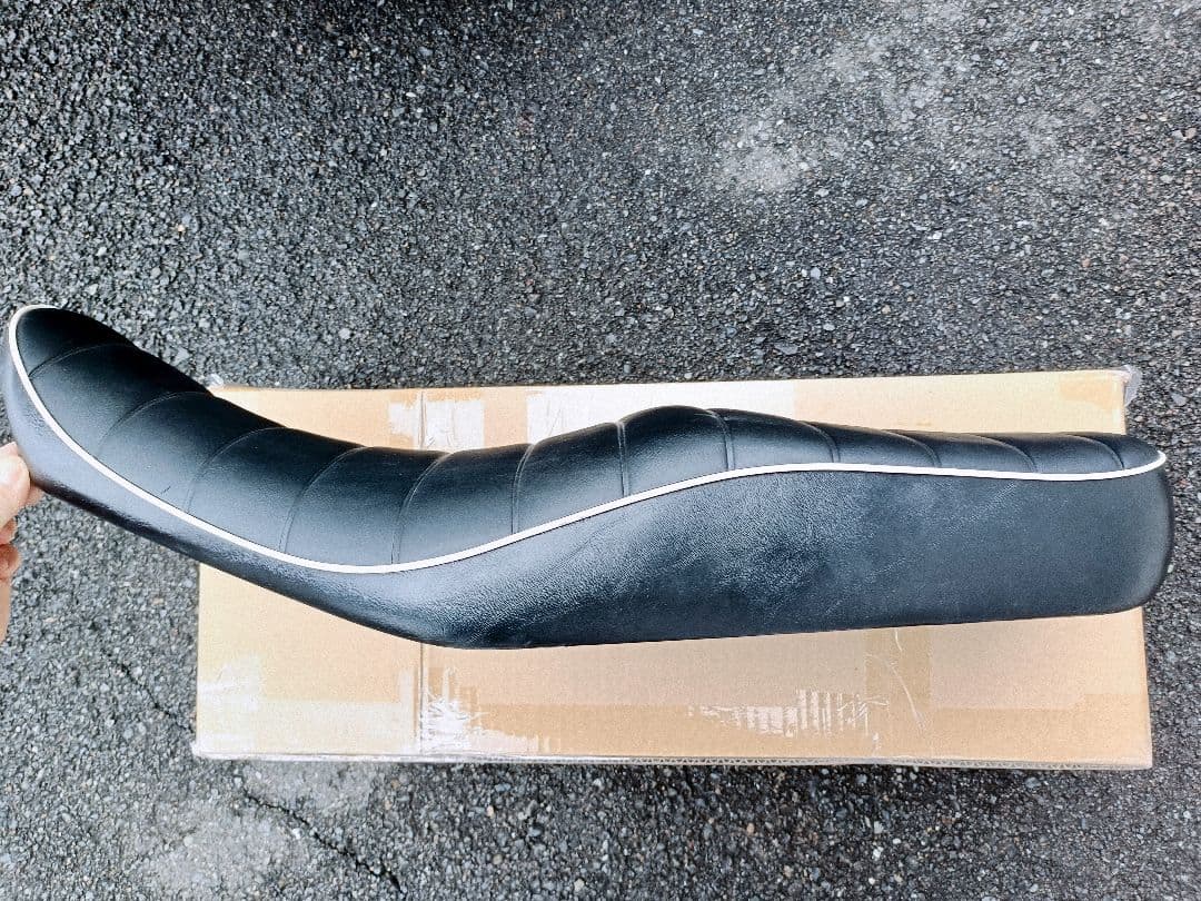 美品 カワサキ 純正 ローシート W650 W400用 ダウン (デイトナ)