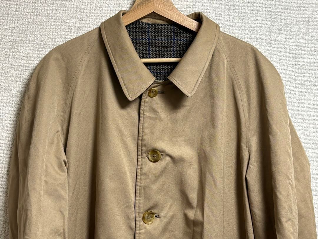 Burberrysステンカラーコート英国製 EDDY MONETTI