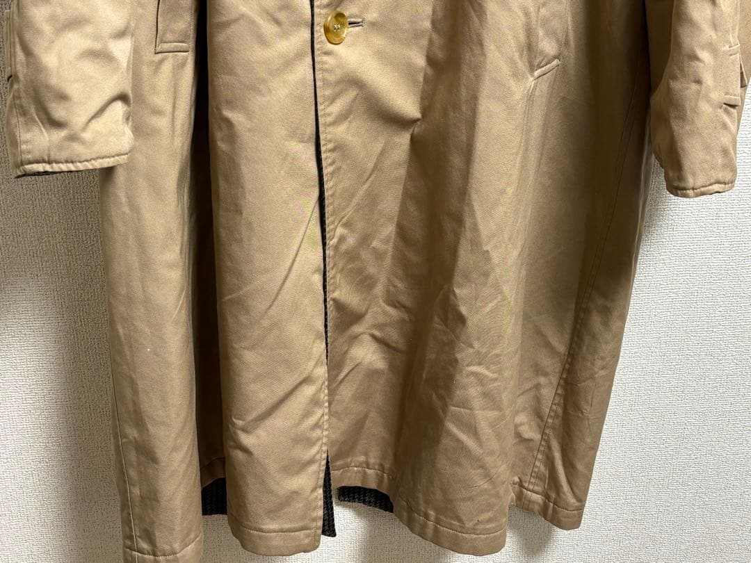 Burberrysステンカラーコート英国製 EDDY MONETTI