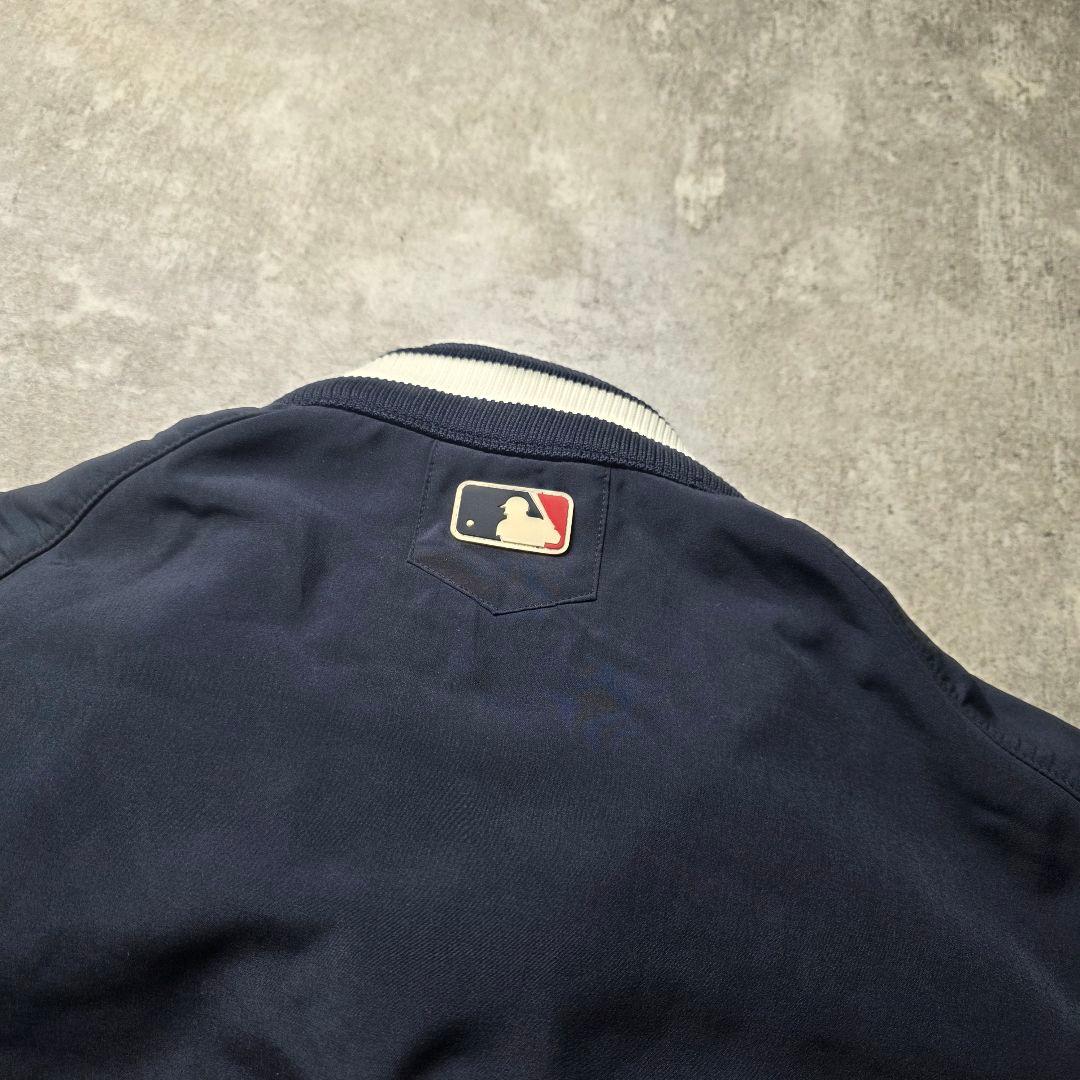 MLBメジャーリーグベースボールニューヨークヤンキース裏フリースジャケット野球L