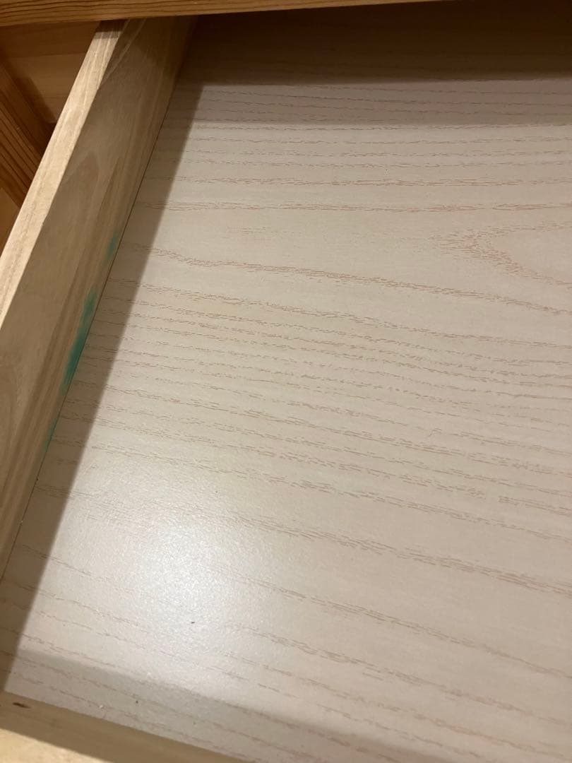 無印良品 学習机 パイン材 木製デスク 廃盤品