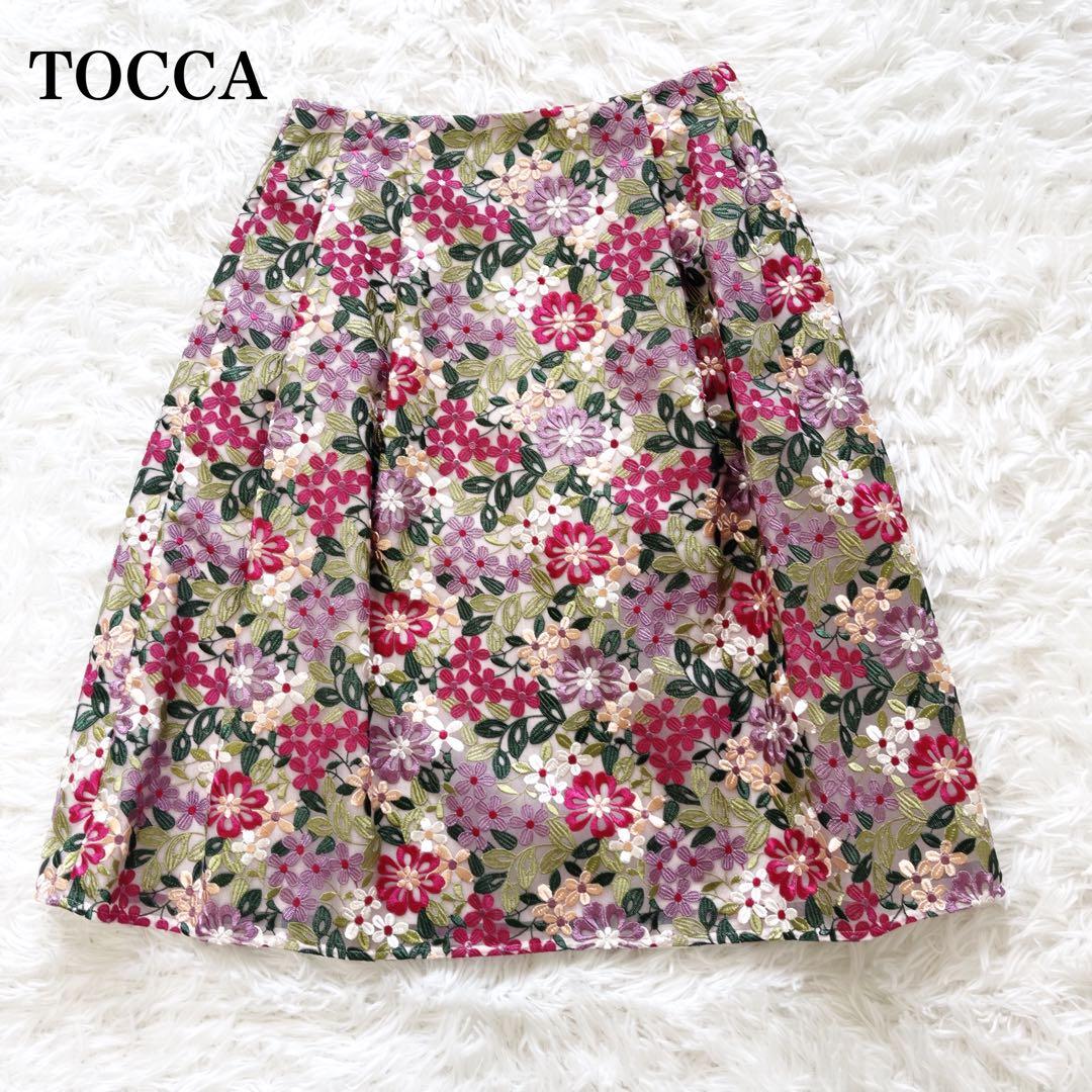 みーグレースコンチネンタル 総レース ブラウス　TOCCA 花柄スカート