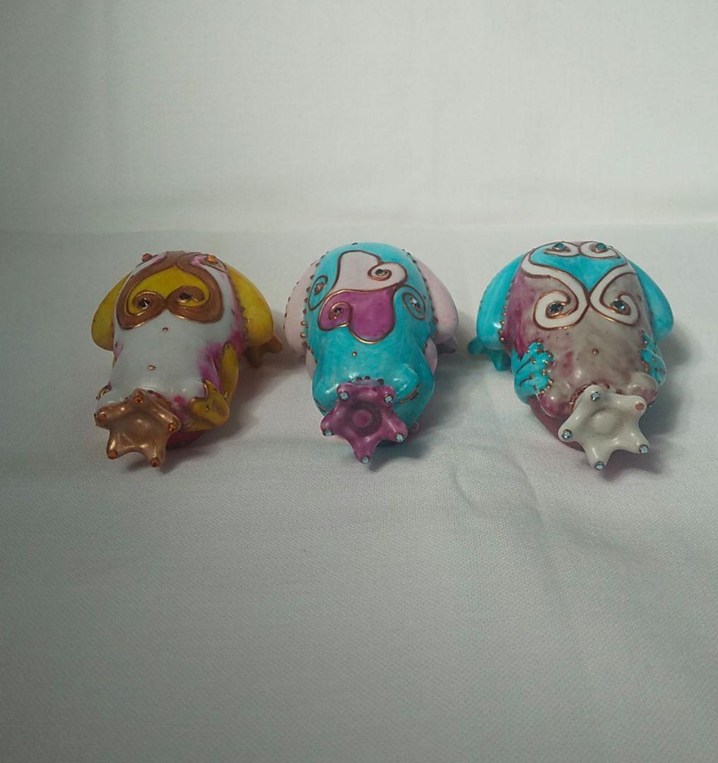 ソワジック カエルの王様 置物