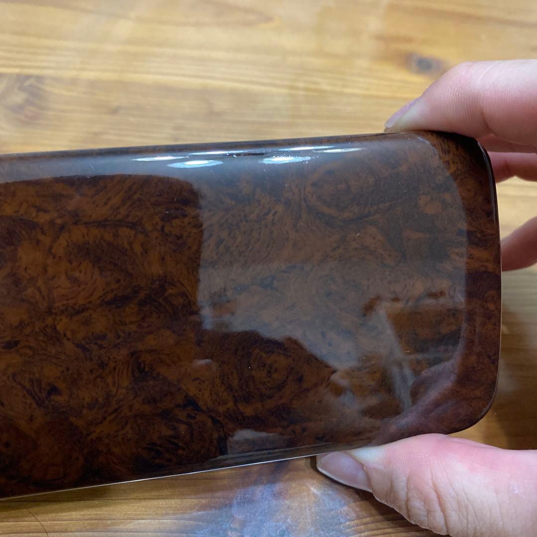 y32 セドリック ・グロリア　運転席側　内張り茶木目パネル。