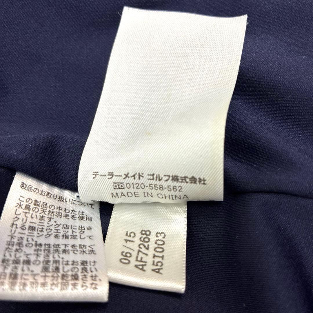 アディダス　adiqure ゴルフ　ペイズリー　ダウンジャケット　テーラーメイド