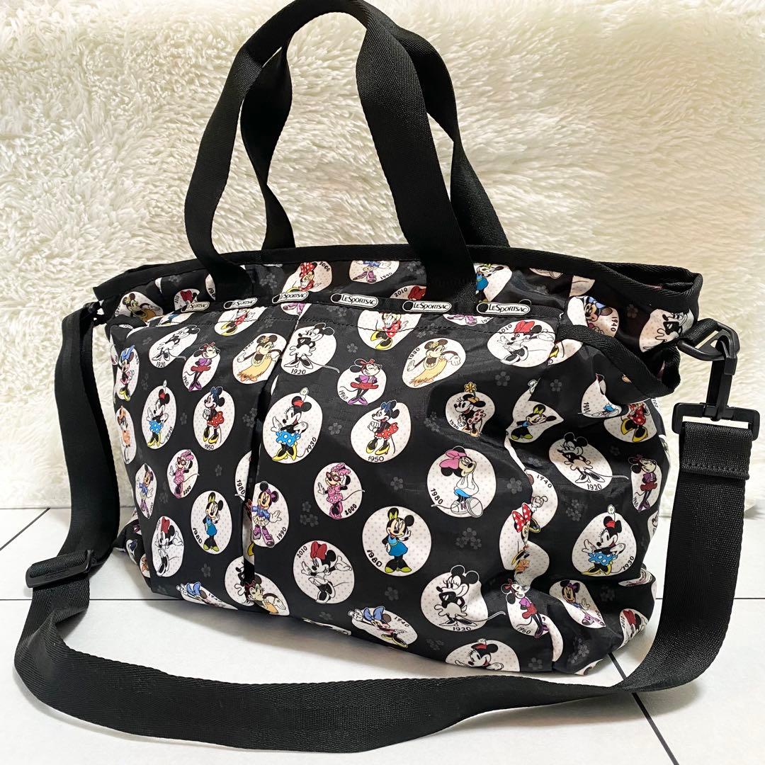 【極美品】LeSportsac ディズニー ハワイ限定 ミニー マザーズバッグ