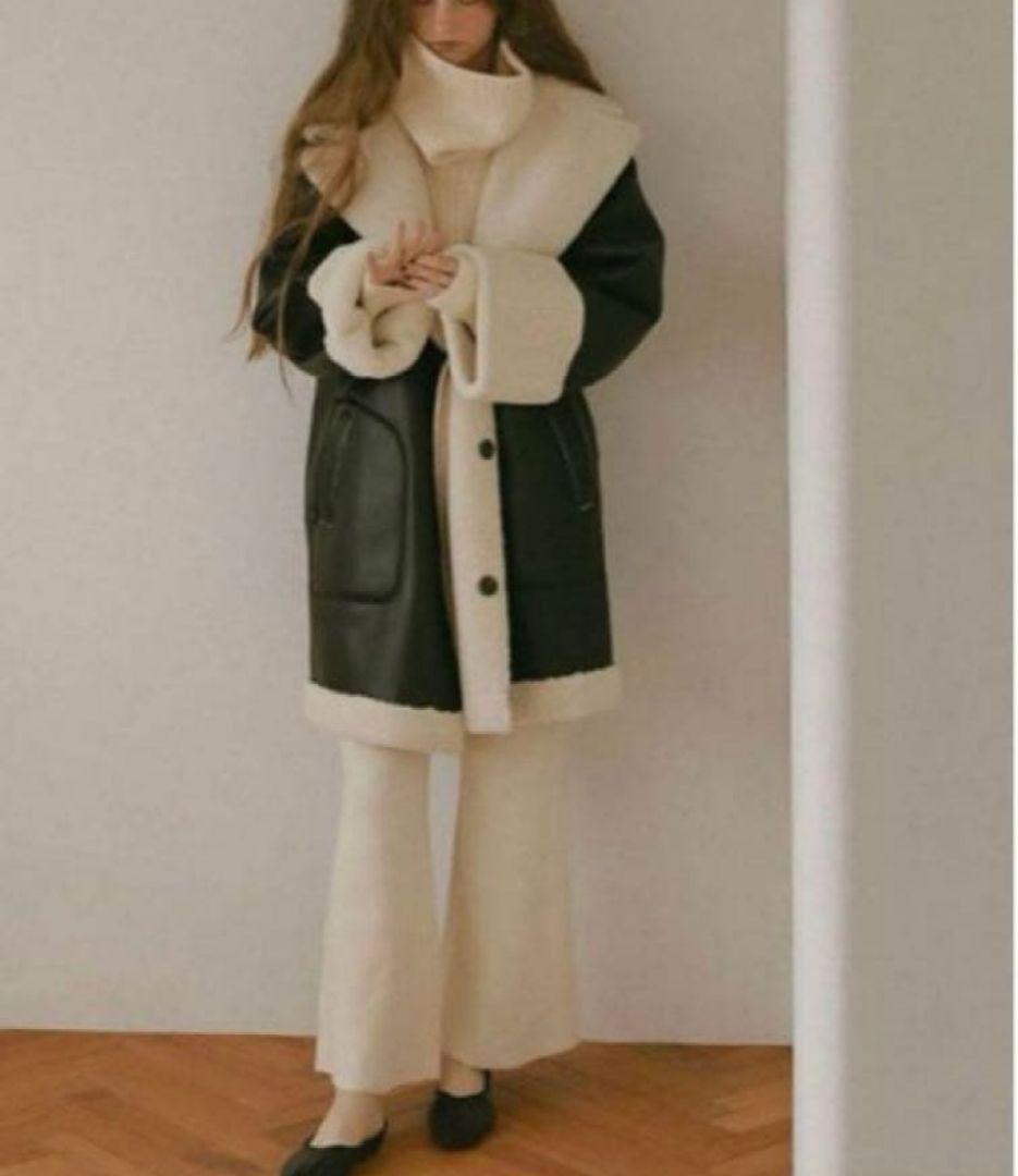 美品✨️ ETRE TOKYO フェイクムートンリバーシブルジャケット