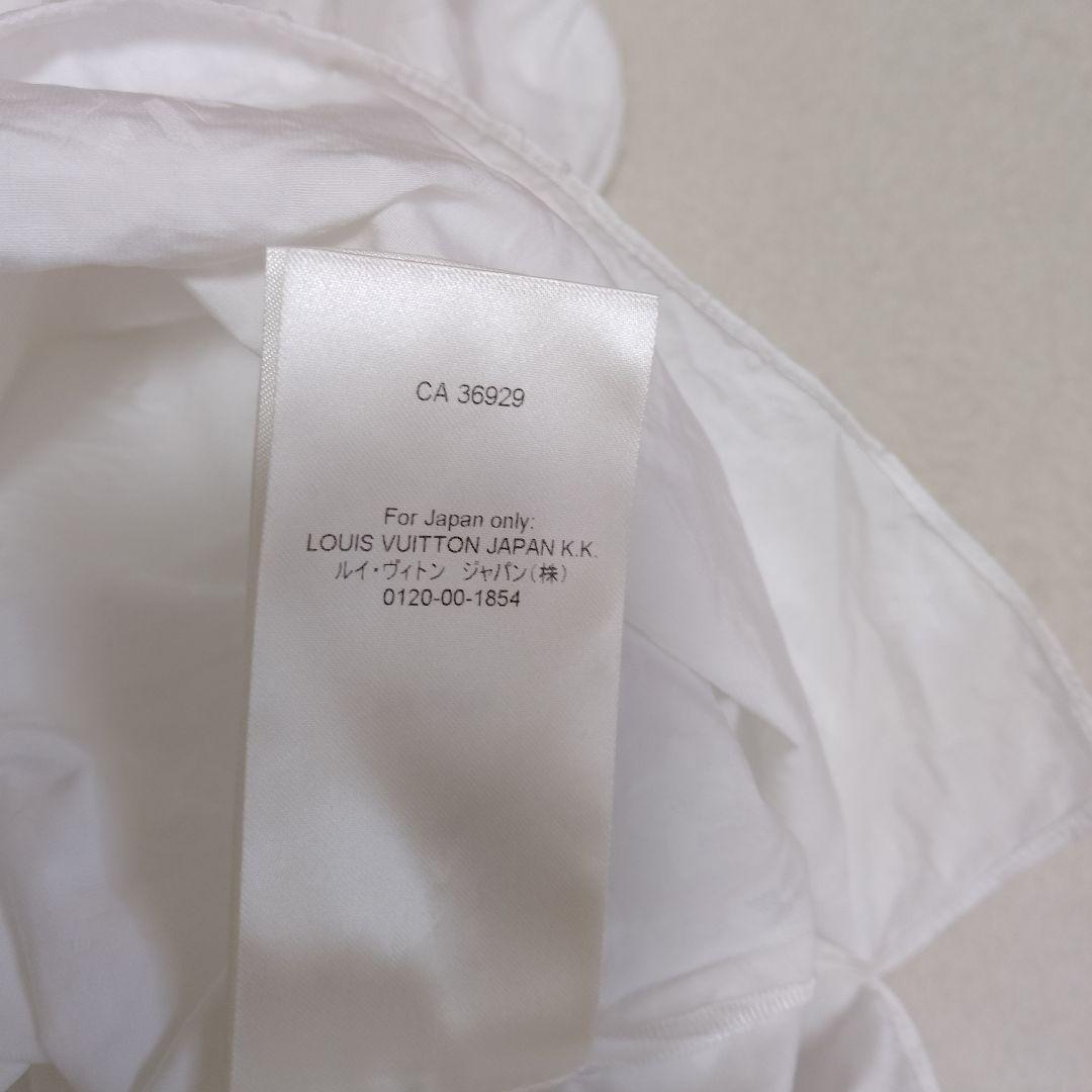 LOUISVUITTON ルイヴィトンモノグラム フリルブラウス42サイズ