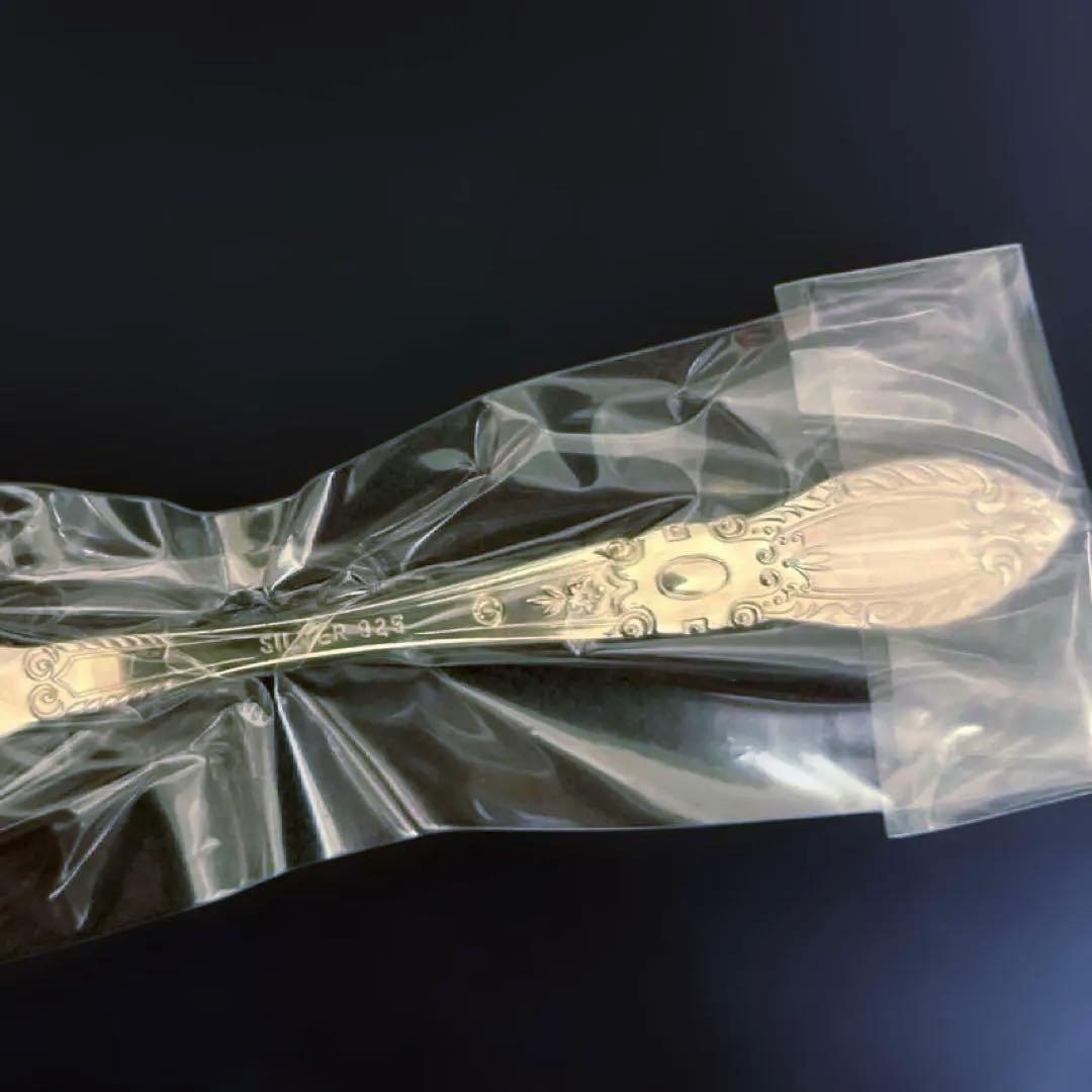 【未使用】田中貴金属 銀製スプーン２本 SV925｜スターリングシルバー ②