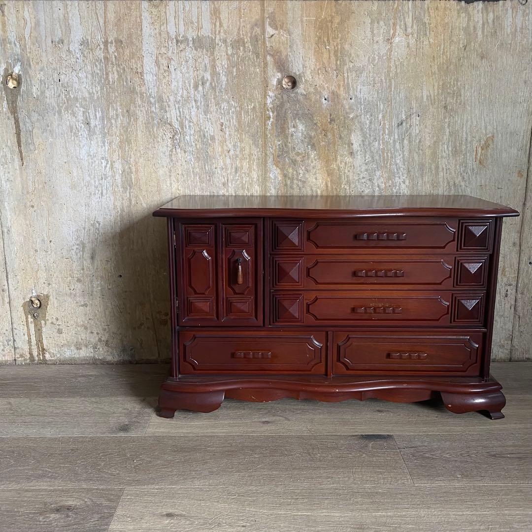 アンティーク　ミニドレッサーチェスト　ドロワーチェスト　ヴィンテージ